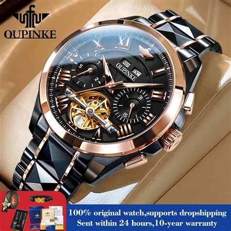 PINKE Montre M Canique Viss E Pour Homme Montres De Luxe Pour Homme