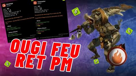 Ougi Feu Ret Pm Trop Fort En Koli V Dofus Youtube