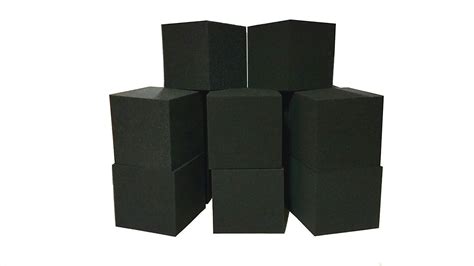 Foam Pit Cubesblocks 500 Pcs Black 4x4x4 1536 Flame Retardant