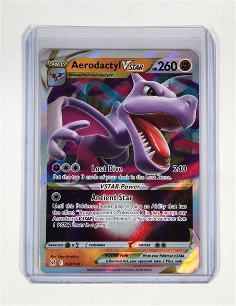 Mavin Aerodactyl Vstar Lost Origin Nm Mint Pokemon Tcg