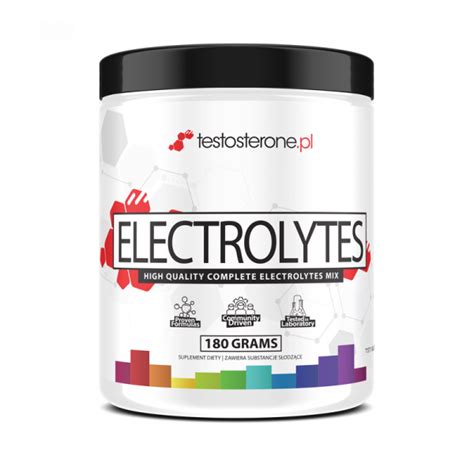 Testosterone Pl Electrolytes G Elektrolity Do Picia Elektrolity