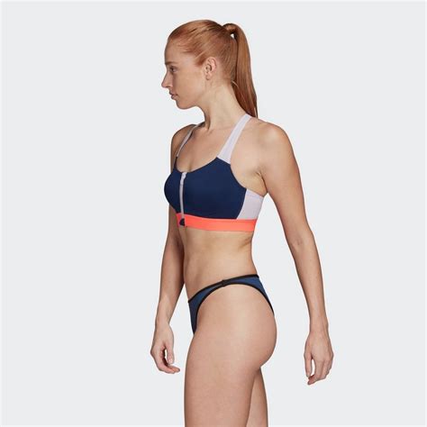 Adidas Performance Bustier Bikini Top Stronger For It Bikinioberteil