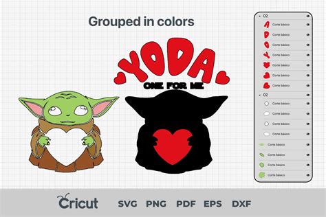 Baby Yoda Valentines Baby Yoda Valentines Svg Eps Pdf Png Baby