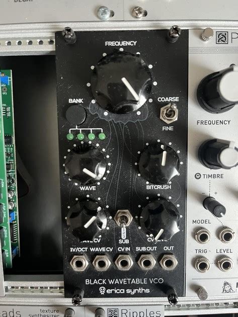 Erica Synths Black Wavetable Vco Octomo