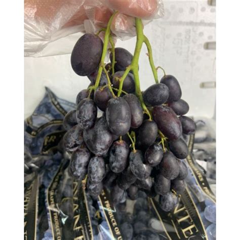 Jual Anggur Black Autumn Royal Seedless Usa 1kg Shopee Indonesia