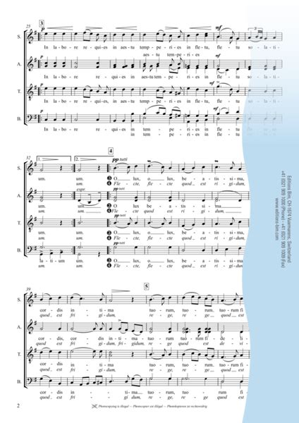 Veni Sancte Spiritus 4 Part Sheet Music Sheet Music Plus