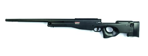 Rifle Airsoft Sniper L96 EVO Mola Spring 6MM Preto Airsofts Brasil