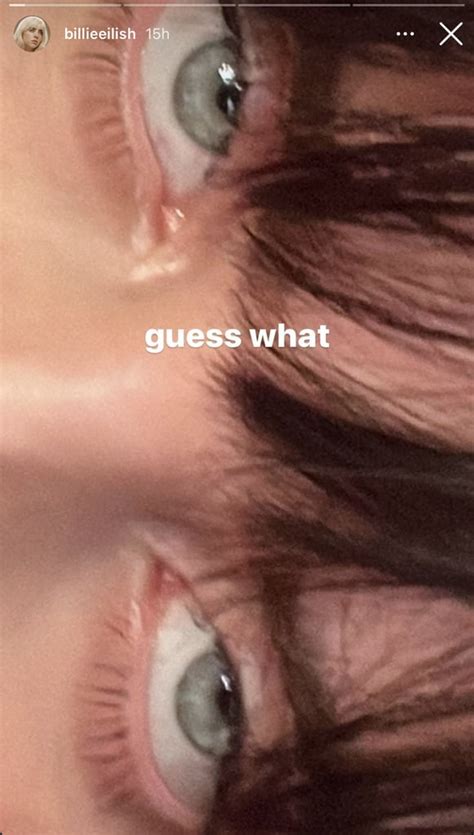 See Photos Of Billie Eilish S Brunette Hair Color POPSUGAR Beauty