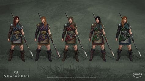 Forged in Aeternum - Designing Female Characters - News | Official New ...