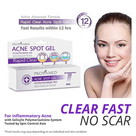 Provamed Acne spot gel Rapid Clear - ThaiHug