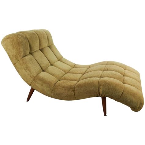 Mid Century S Curve Lounge Chair Or Chaise In The Style Of Adrian