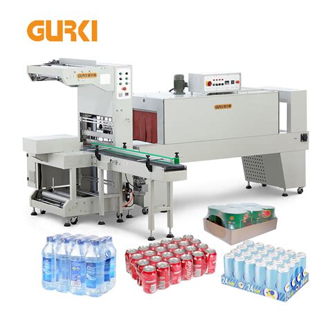 Polyolefin Shrink Film Machines Film Packing Juice Bottle Machine