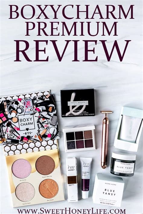 September 2021 Boxycharm Premium Review 224 00 Value Sweet Honey