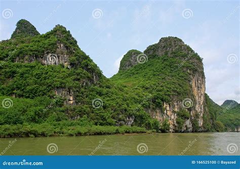 Li River, Guilin stock photo. Image of highlights, karst - 166525100