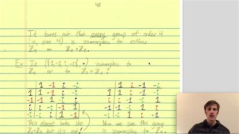 Abstract Algebra Isomorphisms Introduction Youtube