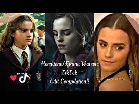 Hermione Emma Watson TikTok Edit Compilation YouTube