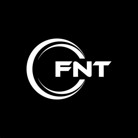 Fnt Letter Logo Design In Illustration Vector Logo Calligraphy