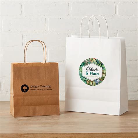 Custom Paper Bags Add Branding To Any Sale Tradeshow Or Event Choose