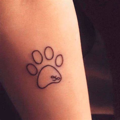 Tatuajes De Perros Huellas Siluetas Patitas Cu L Eliges Feelcats