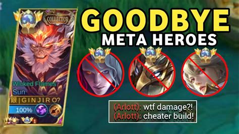 GOODBYE META HEROES SUN NEW DESTROYER BUILD WILL MAKE HIM META AGAIN