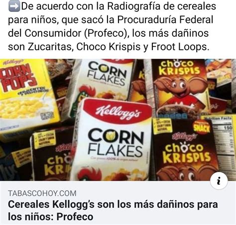 Kellogg S Latam On Twitter Porque Como Empresa L Der Productora De