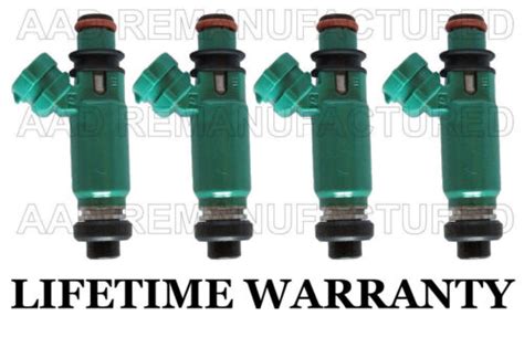 Upgraded OEM Denso Set Of 4 Fuel Injectors For 1998 2001 Suzuki Esteem