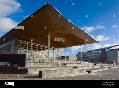 Welsh National Assembly Building The Senedd Cardiff Bay Cardiff Wales