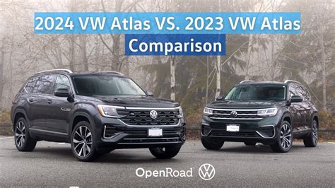 2024 Vw Atlas Vs 2023 Vw Atlas Openroad Group Youtube