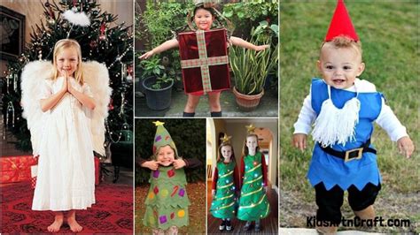 Christmas Costume DIY Ideas for Kids - Kids Art & Craft