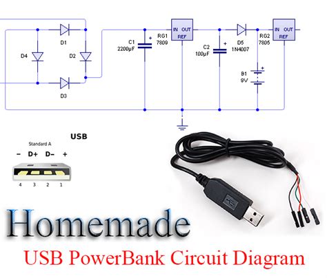 Mobile Battery Power Bank Circuit Diagram Power Bank Circuit