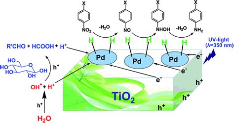 Proposed Mechanism Of Photocatalytic Water Splitting And Glucose