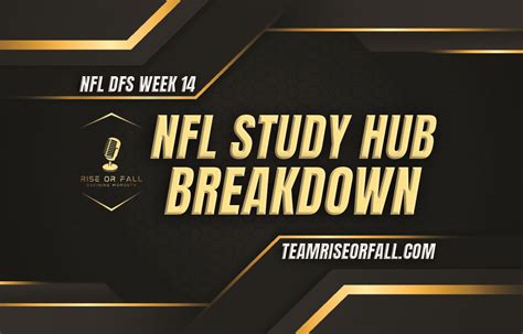 NFL DFS Week 14 Study Hub Wide Receiver Breakdown - DFS Lineup Strategy ...