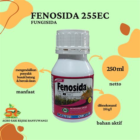 FENOSIDA 255EC 250ML FUNGISIDA DIFENOKONAZOL Lazada Indonesia