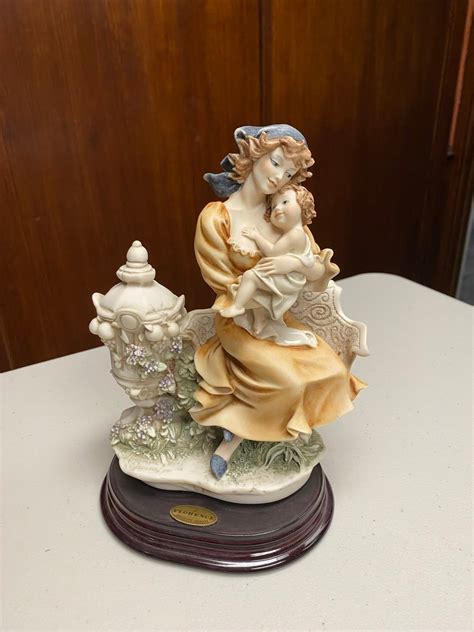 Vintage Giuseppe Armani Capodimonte Magic Memories Girl Figurine From