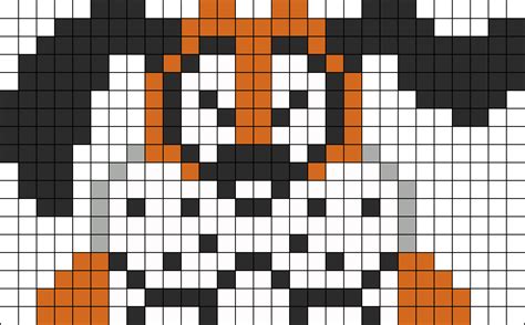 Duck Hunt Laughing Dog Perler Bead Pattern | Bead Sprites | Characters ...