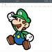 Pcs Layered Paper Luigi Pack Svg Png Pdf Dxf Etsy