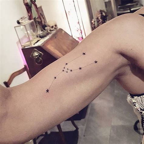 25 Taurus Constellation Tattoo Designs Ideas And Meanings Tattoo Me Now