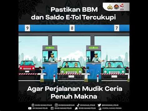 Pastikan BBM Dan Saldo E Tol Tercukupi Agar Perjalanan Mudik Ceria