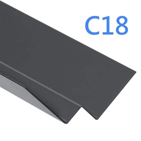 Internal Corner Aluminium Profile For Cedral Click Slate Grey C18