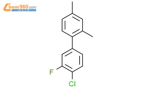 2138240 54 5 1 4 Chloro 3 fluorophenyl 2 4 dimethylbenzeneCAS号