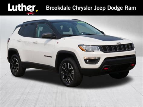 Certified Pre Owned 2021 Jeep Compass Trailhawk Sport Utility In Brooklyn Park P1656 Luther