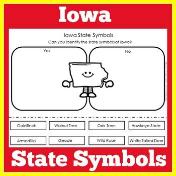 Iowa Social Studies | State Symbols by Green Apple Lessons | TpT