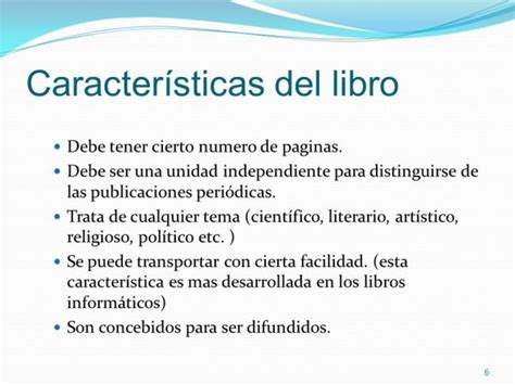 Características esenciales de un libro Todo lo que necesitas saber