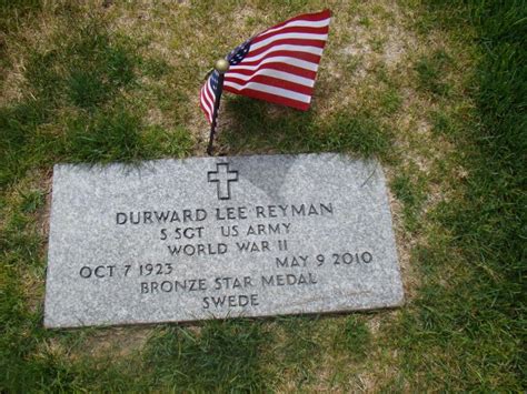 Durward Lee Swede Reyman 1923 2010 Find A Grave Memorial