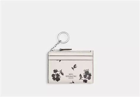 Coach® Outlet Mini Skinny Id Case With Floral Print