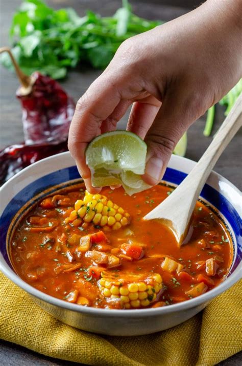 Sopa De Mariscos Vegana Estilo Matamoros Mi Mero Mole Recetas