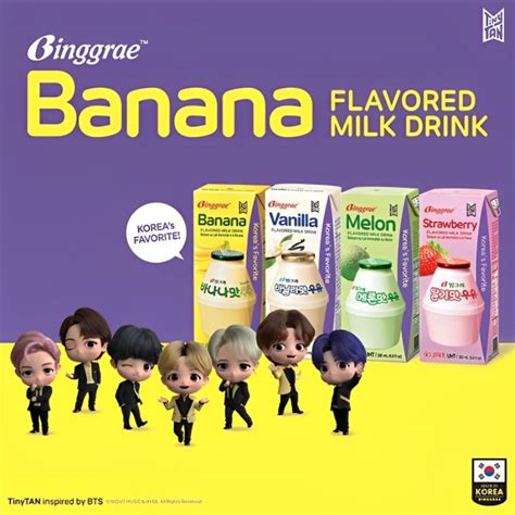 Jual Binggrae Banana Flavored Milk Drink Ml Shopee Indonesia