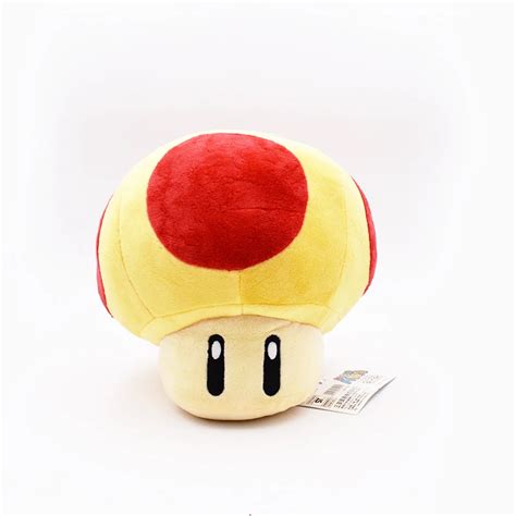 2017 Free Shipping Super Mario Mushroom Plush Toys Yellow And Red ...