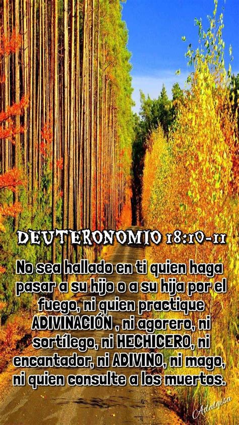 📖domingo Octubre 28 2018 Dios Te Bendiga Deuteronomio 1812 Porque