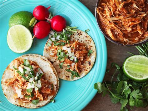 Easy One Pot Chicken Tinga Spicy Mexican Shredded Chicken Recipe